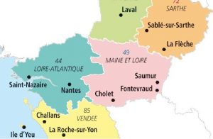 carte Pays de la Loire