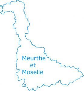 carte Meurthe et Moselle